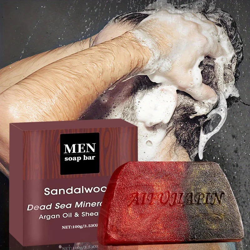 Handgemaakte Sandalwood herenzeep