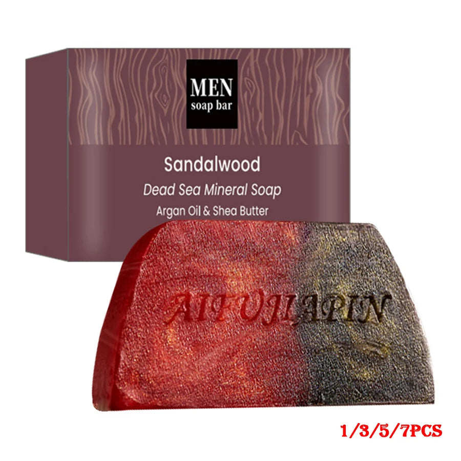 Handgemaakte Sandalwood herenzeep