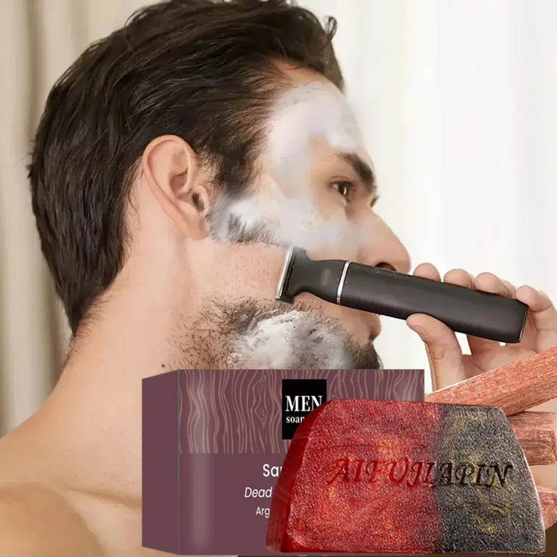 Handgemaakte Sandalwood herenzeep