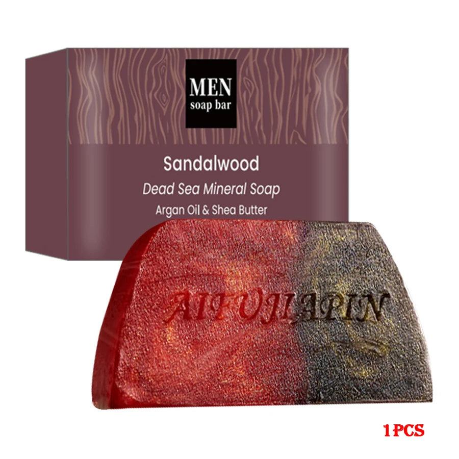 Handgemaakte Sandalwood herenzeep